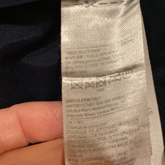 Navy straight leg pant   Size 8 petite. - Picture 6 of 6